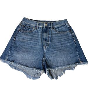 American Eagle Denim Shorts Womens 6 Highest Rise 90s Boyfriend
